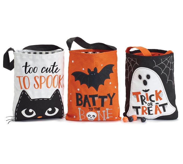 Trick or Treat Bag With Messages